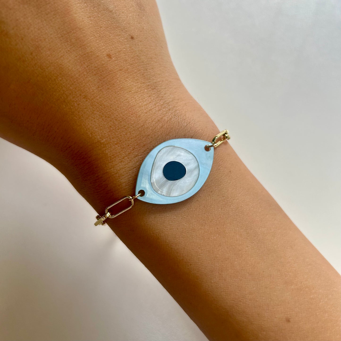 Eye on Chain bracelet
