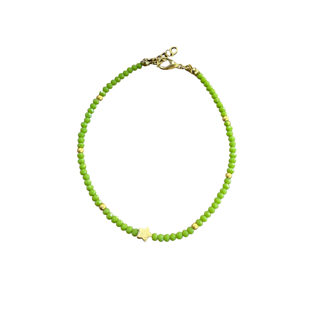 Crystal Beaded Anklet