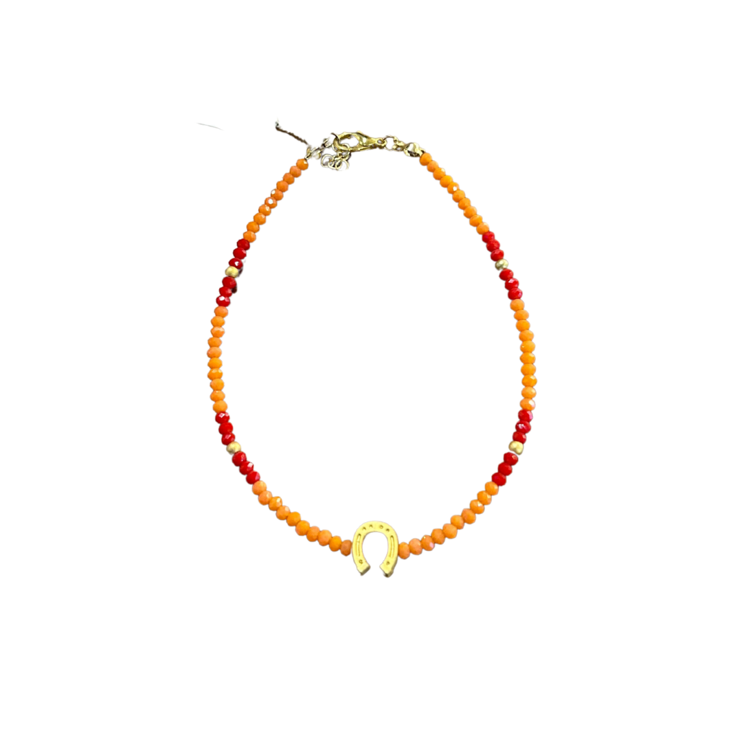 Crystal Beaded Anklet