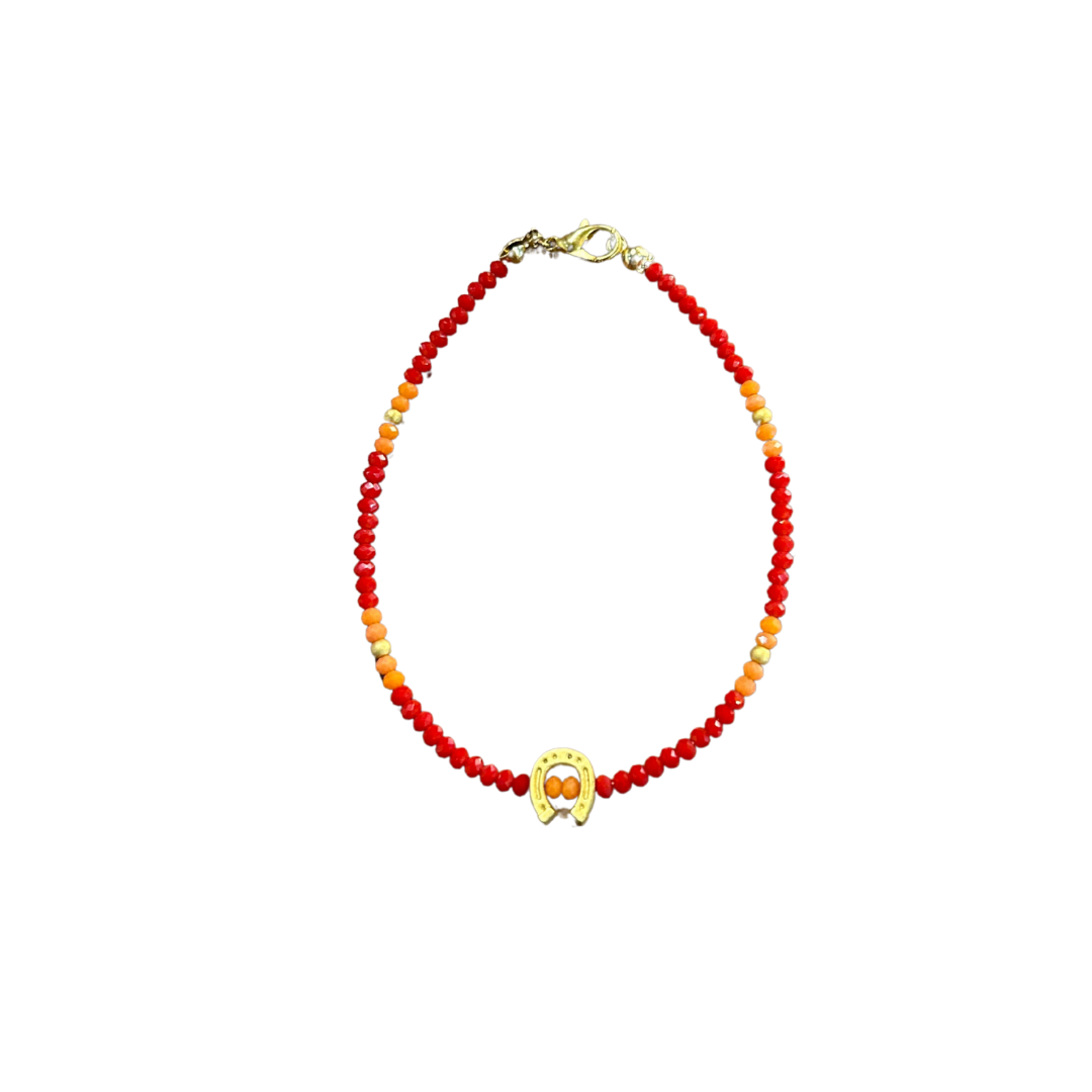 Crystal Beaded Anklet