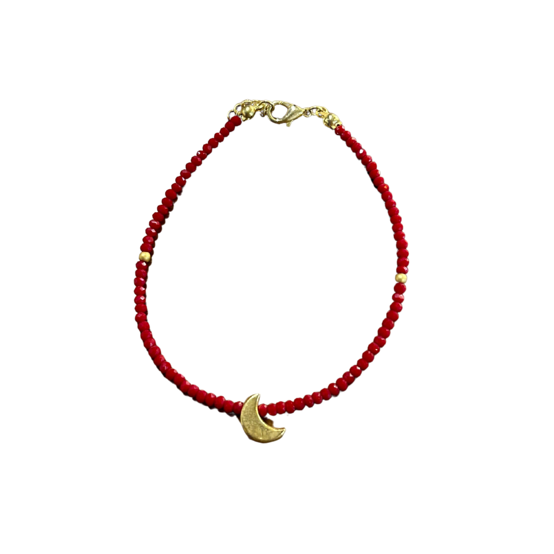 Crystal Beaded Anklet