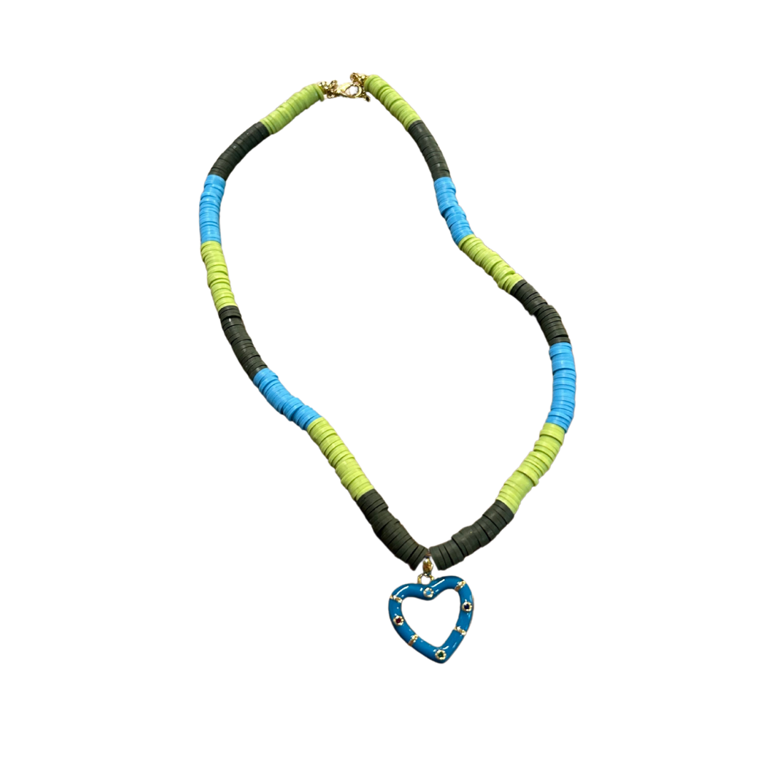 Heart Clay Choker