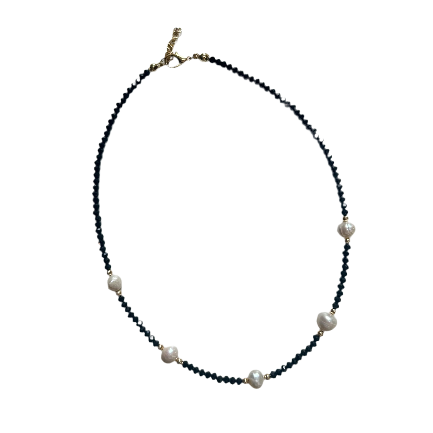 Black x Pearl Choker