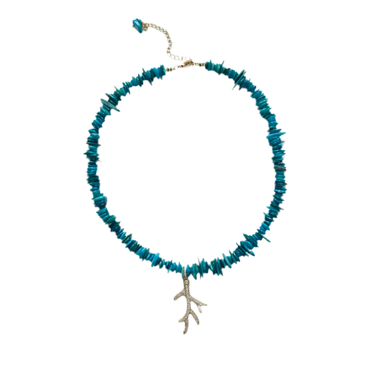 Turquoise Stone Necklace