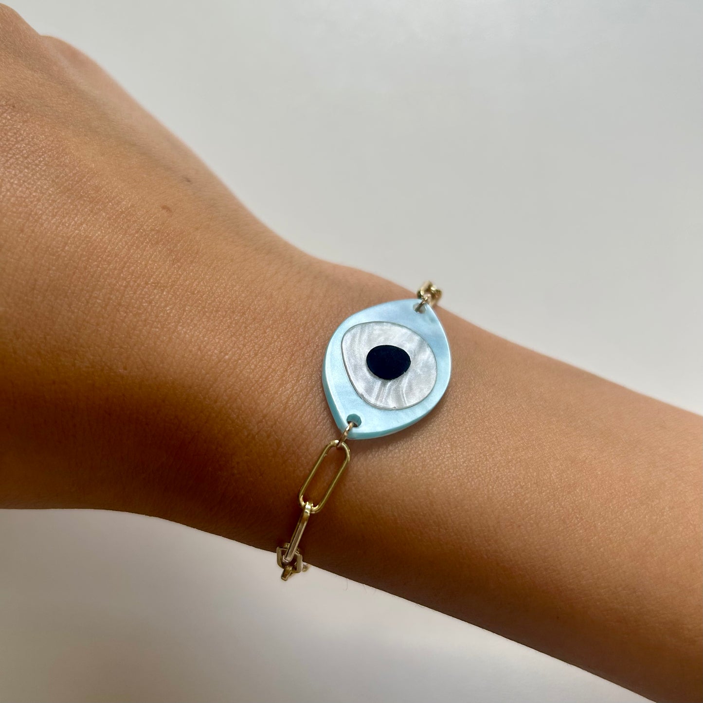 Eye on Chain bracelet