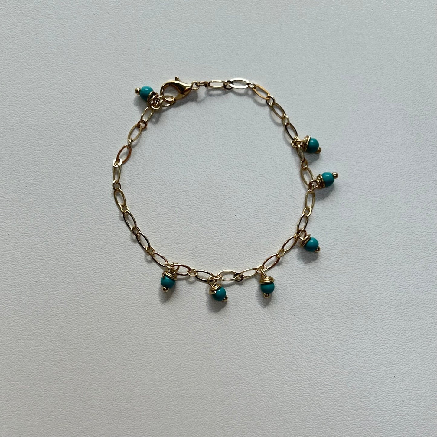 Turquoise x Gold Bracelet