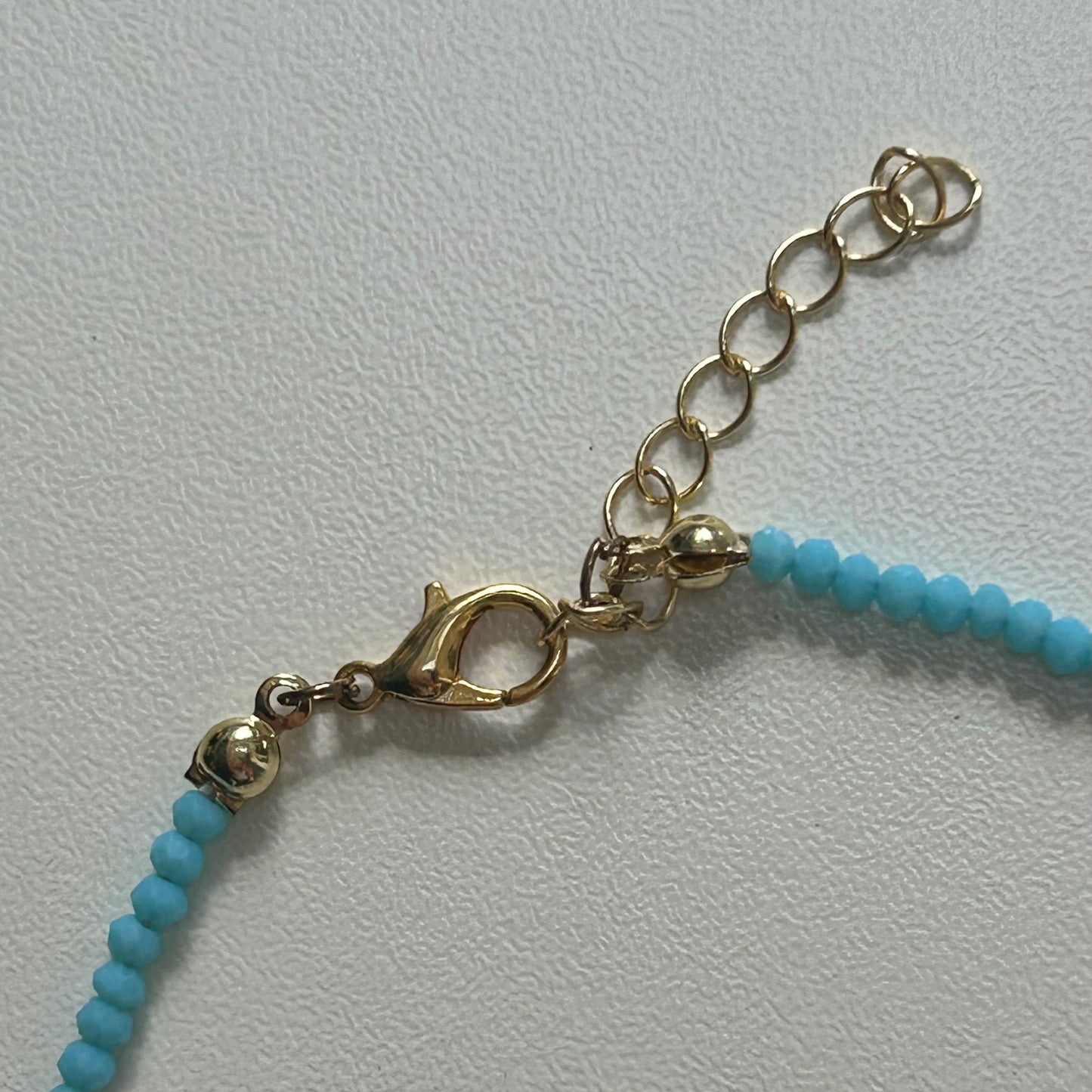 Blue x Pearl Choker
