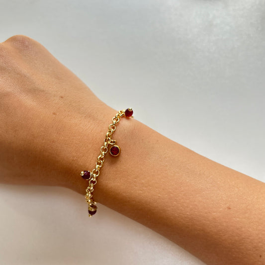 Red Stone Bracelet