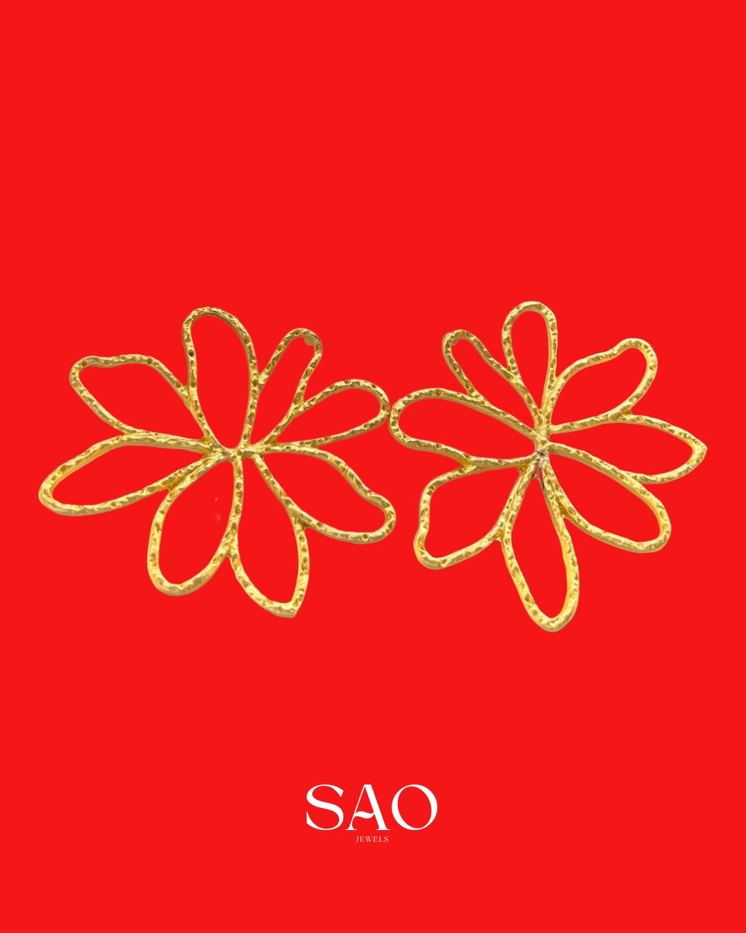 Statement Golden Flower