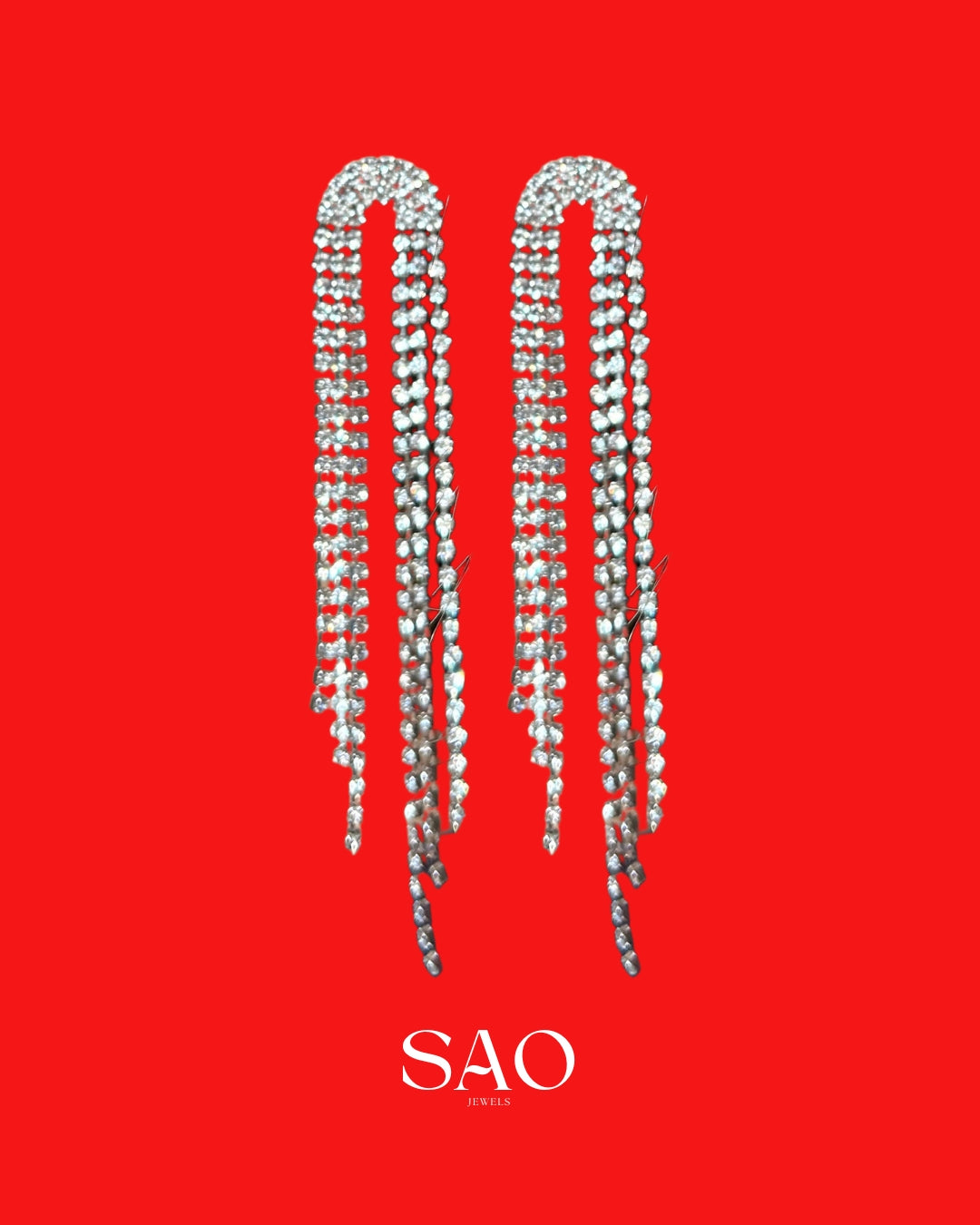 Statement Round Strass