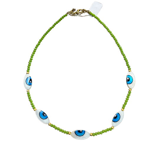 Eye Green Choker