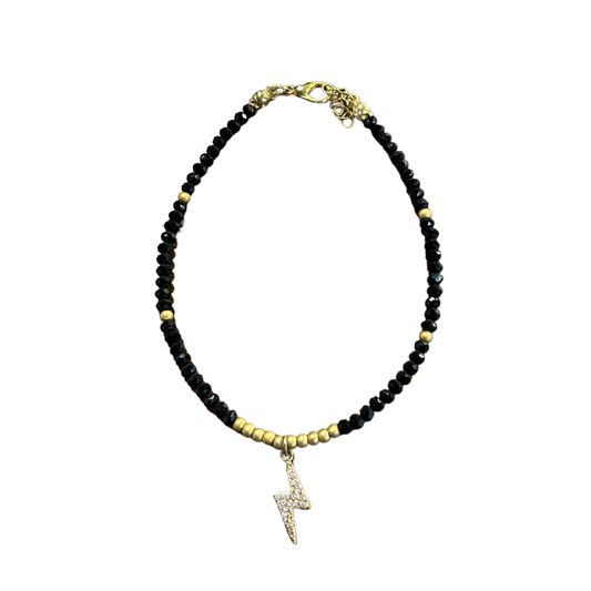 Crystal Beaded Anklet