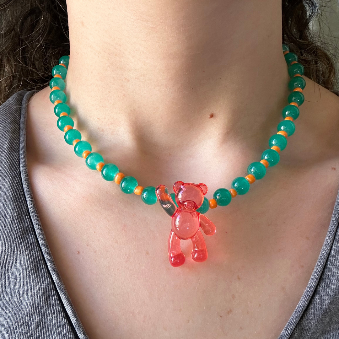 Teddy Bear Necklace