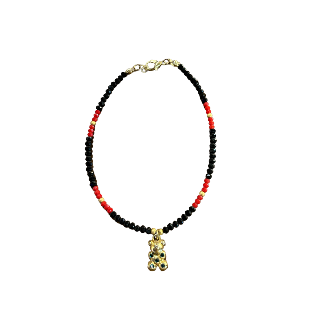 Crystal Beaded Anklet