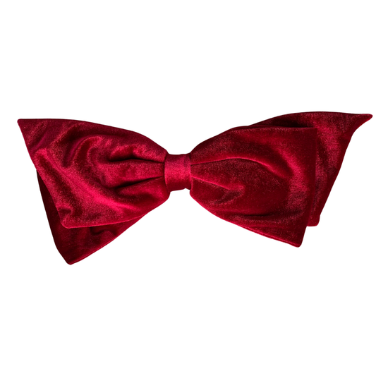 Large Velvet Hair Bow