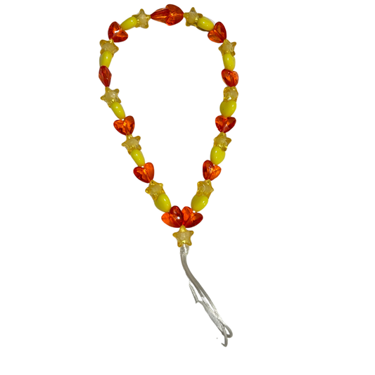 Red x Yellow Phone Charm