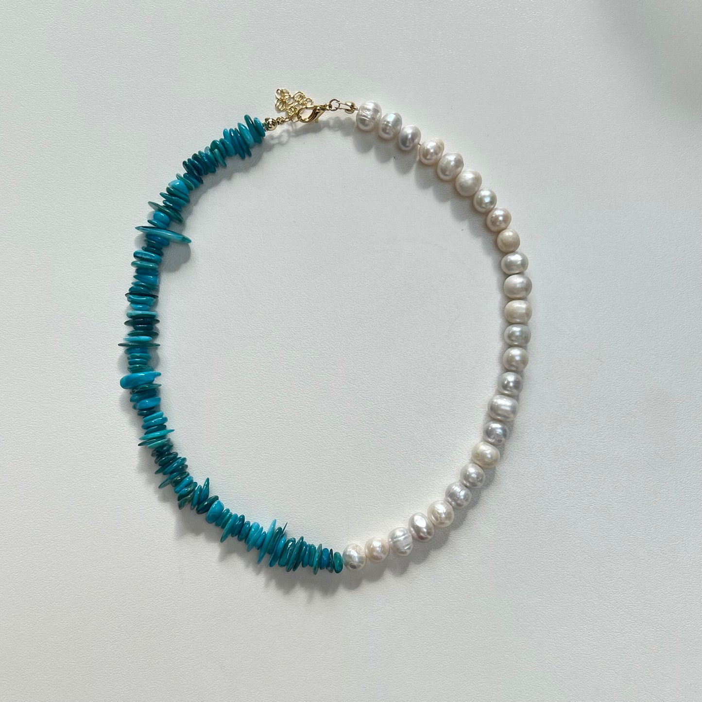 Half Half Necklace