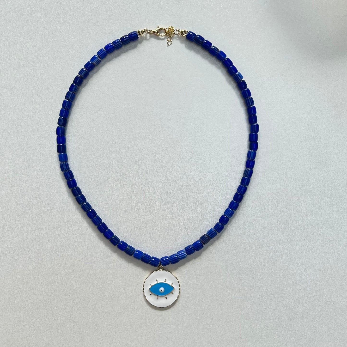 Eye Blue Necklace