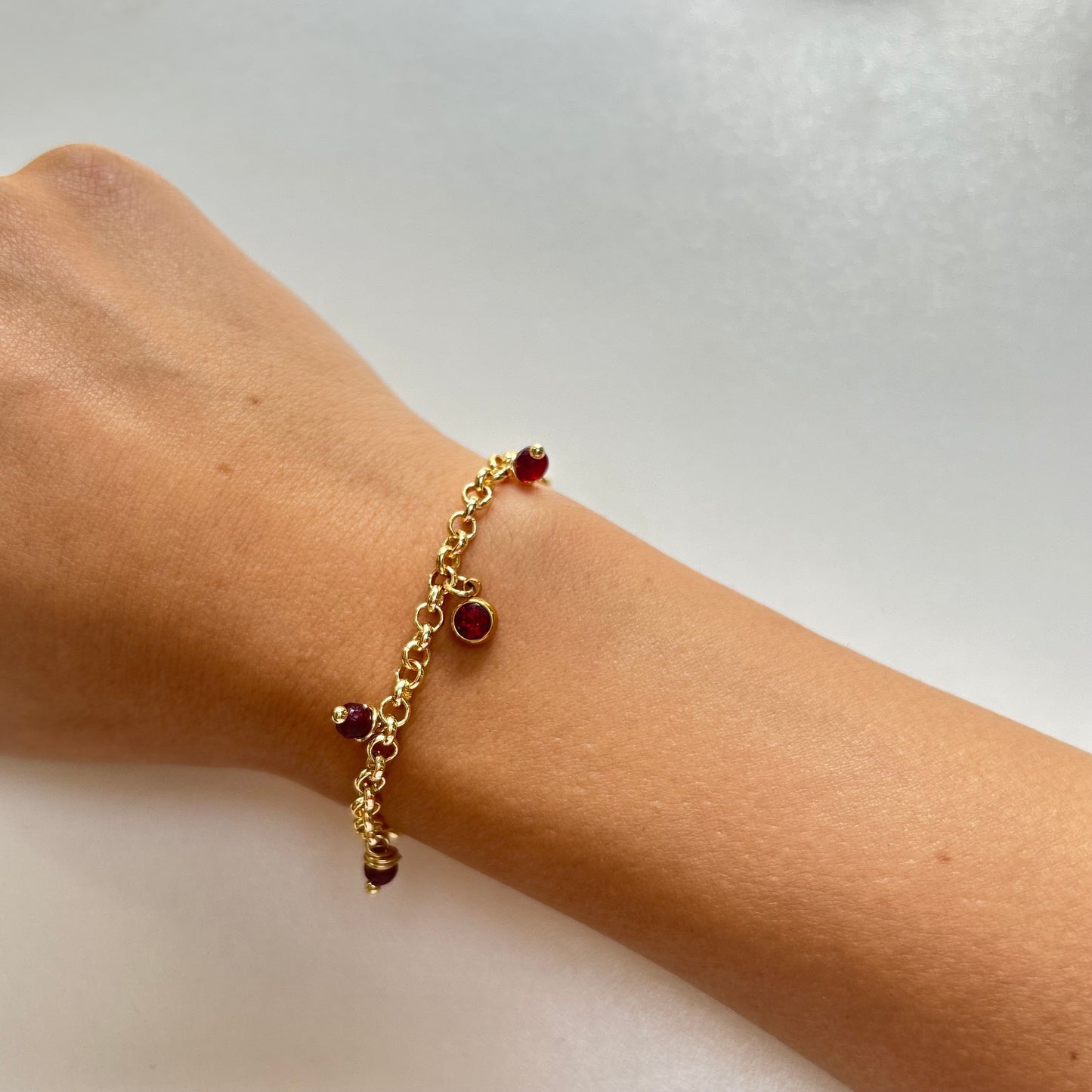 Red Stone Bracelet